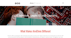 Desktop Screenshot of iamclinic.org